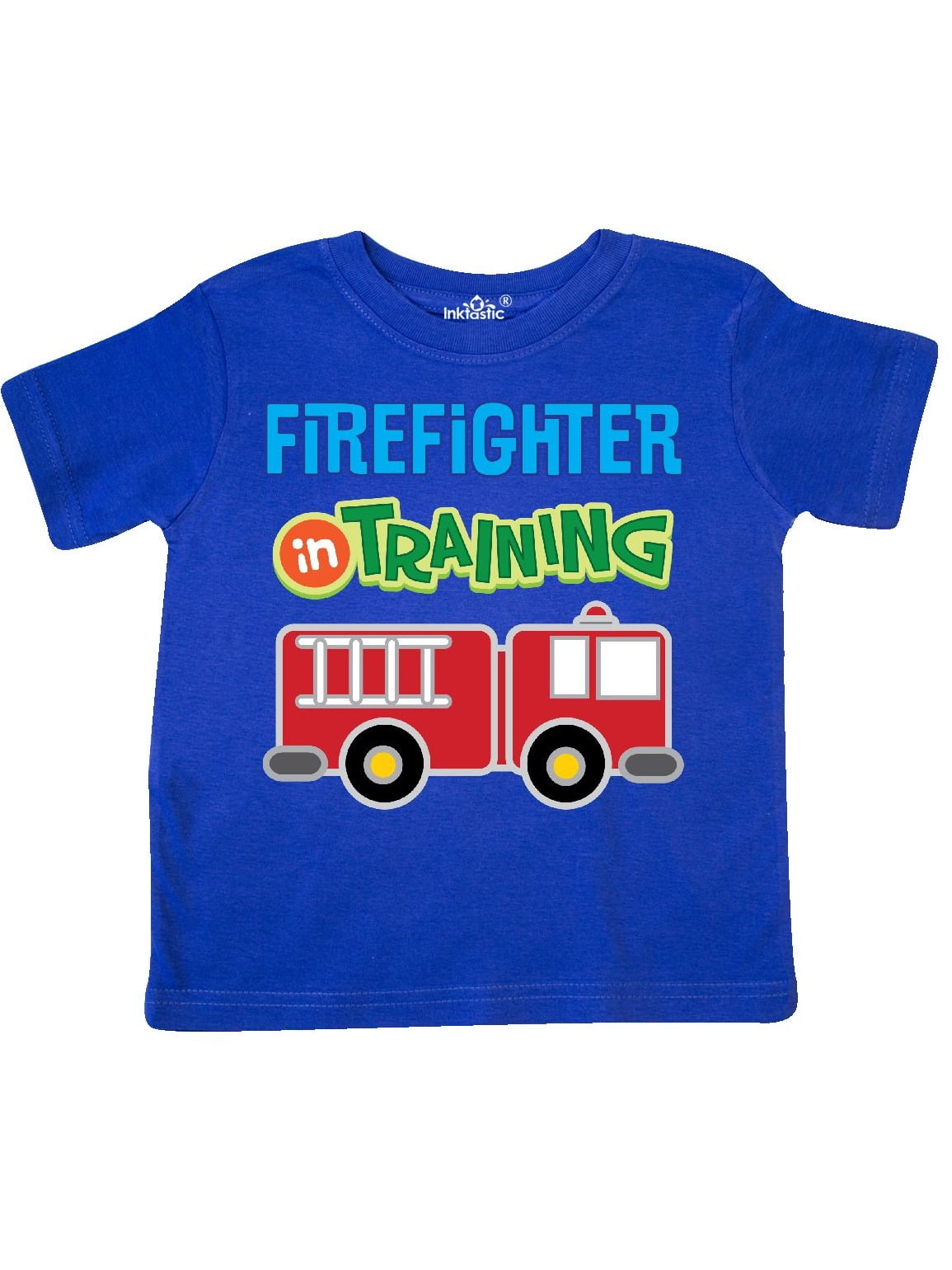 INKtastic Future Firefighter Kids Fireman Toddler TShirt Walmart
