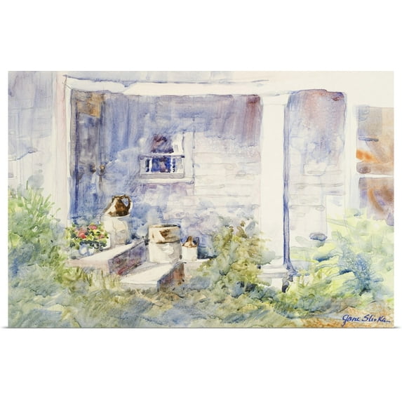 Great BIG Canvas | Rolled Jane Slivka Poster Print entitled Front Porch