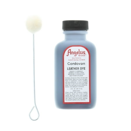 UPC: 0086366500170 | Angelus® Leather Dye 3 oz. Cordovan