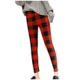 thumbnail image 3 of HTNBO Womens Cashmere High Waist Leggings Pant Winter Warm Sherpa Fleece Lined Stretchy Plush Thermal Pants Christmas Clear?ance under 10, 3 of 8