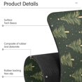 thumbnail image 4 of Yayeee Faucet Mat for Kitchen Sink 14.7" Diatomite Long Splash Guard Pad, Hand Drawn Christmas Trees, 2 Pack, 4 of 7