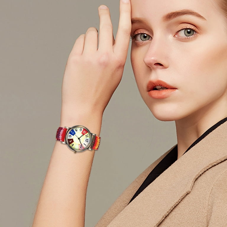 SUSHNAG Bohemian Strap Watch Boho Hippie Watch Vintage  display picture 2