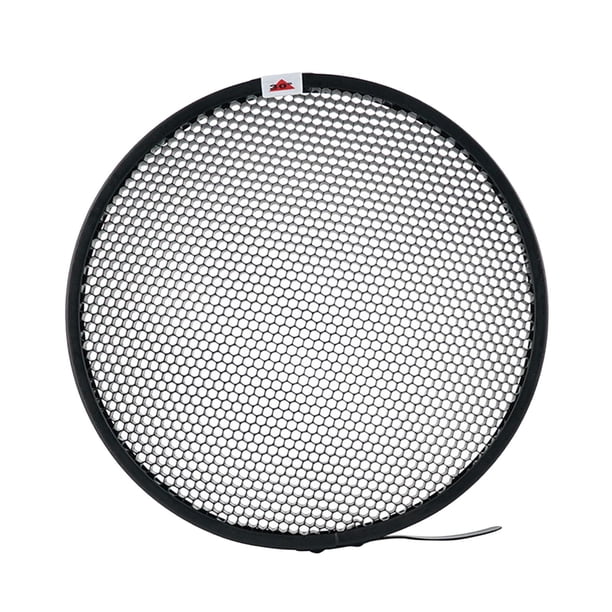 Plato de belleza reflector estándar de 6,69 "/ 17 cm, herramienta de iluminación con rejilla de panal, Control de luz profesional para Speedlite de es 30