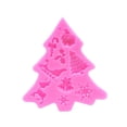 thumbnail image 4 of ZHAOCHENG Árbol de Navidad Santa Claus Elk copo de nieve molde de silicona DIY bastón de caramelo herramienta de decoración para hornear molde de Chocolate, 4 of 4