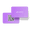 Purple, variant on Limey Card - Digital Business Card - Matte Finish | NFC + QR | Tap & Connect