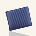 thumbnail image 4 of Carbon Fiber Pattern PU Leather Bifold Short Wallet for Fiber Pattern PU Leather Men Small Wallets Thin Slim Card Purse Money Bags, 4 of 9