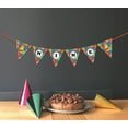 thumbnail image 2 of Inkdotpot I Am NinePaper Pennant BannerFor Boy Happy Birthday Sign Birthday Party Decorations, 2 of 4