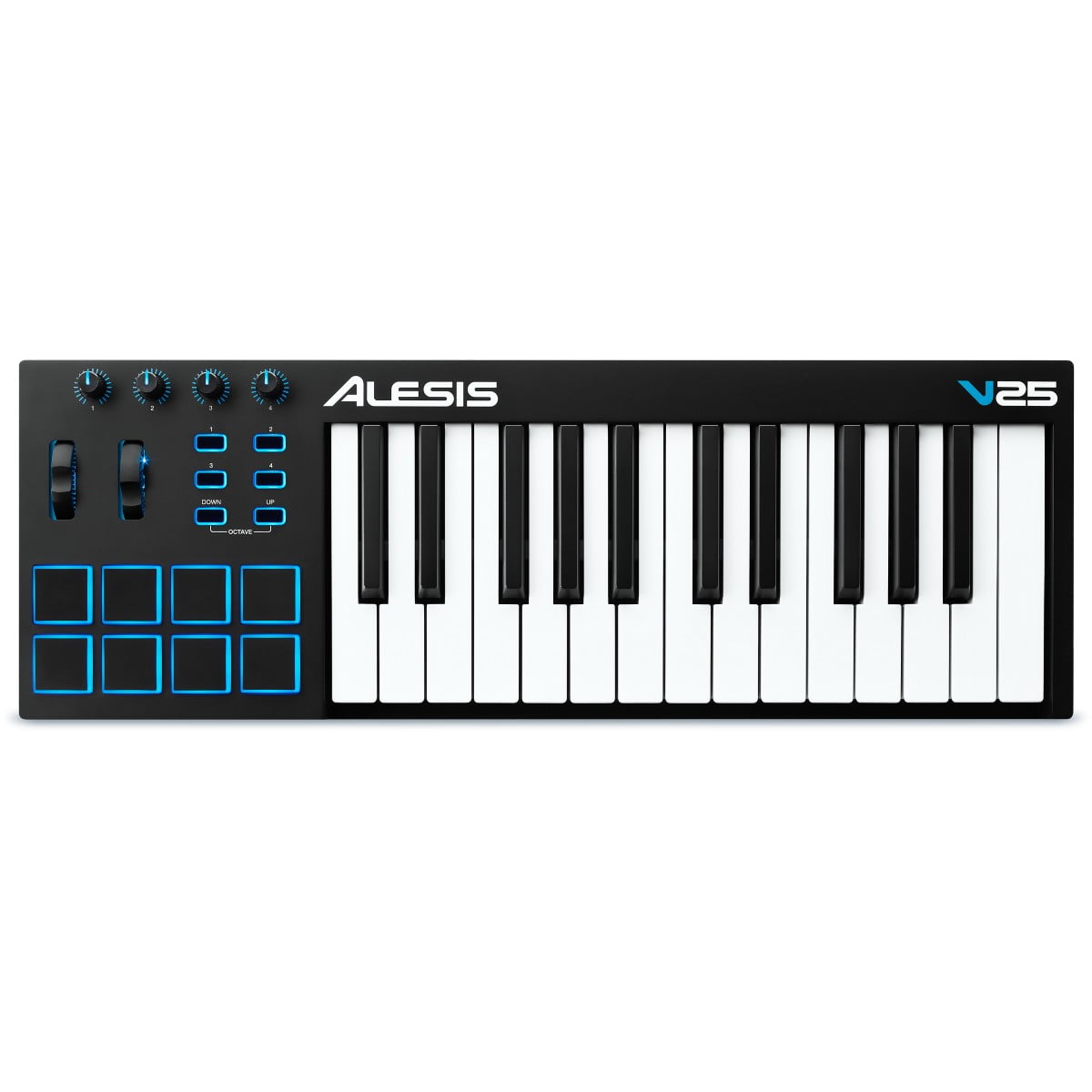 Controlador Midi 25 Teclas Profesional Alesis V 25