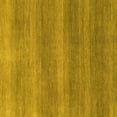 thumbnail image 1 of Ahgly Company Indoor Square Abstract Yellow Modern Area Rugs, 6' Square, 1 of 4