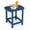 Blue, variant on Demi Bonn 18" Weather Adirondack Resistant Outdoor Side Table for Garden Yard Patio, Small Outside End Tabledoor or Outdoor Use, Blue