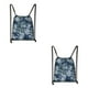 thumbnail image 3 of Guardurnaity con cordón para deporte, gimnasio, natación, baile, impermeable, ropa de cuerda, plegable, paquete grueso de camuflaje, para Azul 2piezas, 3 of 6