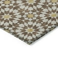 thumbnail image 4 of Addison Rugs Chantille Indoor/Outdoor Transitional Spiral Chocolate Washable Runner Rug, 2'3" x 7'6", 4 of 6