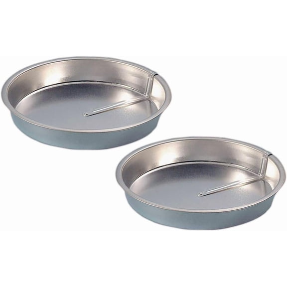 Cake Pan Set of 2, 9" Round Non-Stick Springform Pans for Effortless Baking & Serving Perfect Cakes & Pies