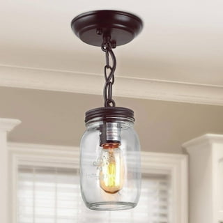 Mason jar light fixture deals