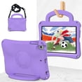 thumbnail image 5 of SaniMore for iPad Mini12345 7.9-inch and Mini 1/2/3/4/5th Gen 2012/2013/2014/2015/2019 Case, Shockproof Full-Body Handle Stand Tablet Protective Kids-friendly Lightweight Cover, Purple, 5 of 6
