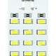 thumbnail image 2 of 3 uds. Panel de iluminación LED 12 cuentas 5730 SMD luz 430mA 470mA (12 bits) blanco, 2 of 3