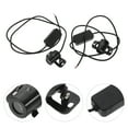 thumbnail image 3 of BRIGHTFUFU 1 par de aleación de aluminio motocicleta lámpara de proyección de ala de ángel luz decorativa de ala de ángel para moto lámpara de ala elegante para coche y motocicleta luz de bienvenida, 3 of 7