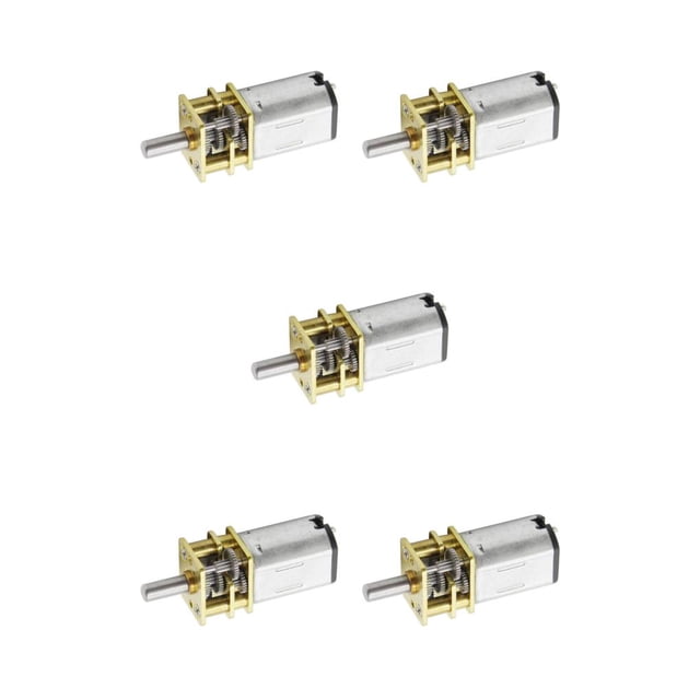 Kenally Mini motorreductor de CC de desaceleración de velocidad eléctrica de metal 6 V-30 RPM Type2 NO2