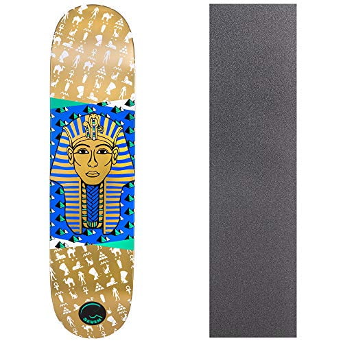Cal 7 Graphic Skateboard Deck With Grip Tape | Canadian Maple | 8.0 inch (Egyptian)