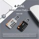 thumbnail image 2 of 2 Pack Combination Lock,Suitcase Lock,Resettable Weatherproof Combination Padlock,4 Digit Smooth Dial, Alloy Lock, 2 of 5