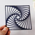 thumbnail image 1 of Posavasos cuadrado hueco, tapete reutilizable para tazas, resistente al calor para barra de apartamento, bebidas frías / calientes, oficina, Macarena Posavasos De Bebidas, 1 of 8