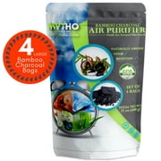 All Natural Activated Bamboo Charcoal Air Purifier, Remove Odor and Moisture from Home, Car, Closet, Shoes, and Everywhere
