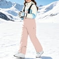 thumbnail image 6 of Kids Snowpants Bib Ski Overalls, Unisex Waterproof Windproof Insulated Snow Pants with Adjustable Straps for Boys Girls Winter Snowboarding, 6 of 9