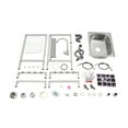 thumbnail image 3 of Stainless Steel Single Basin Kitchen Sink, Home Sink Mats for Bottom of Sink, 3 of 25