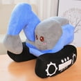 thumbnail image 4 of Skindy Excavator Plush Toy Soft PP Cotton Fully Filled Cute Vehicle Plushie Companion Soothing Toy Stuffed Truck Throw Pillow Boy Plush Doll Toy Birthday Gift, 4 of 8