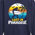 thumbnail image 3 of Instant Message - Lost In Paradise Sasquatch  - Toddler & Youth Long Sleeve Graphic T-Shirt, 3 of 6