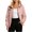 Pink, variant on Ke1Clo Women's Lightweight Hooded Jacket Casual Zip Up Long Sleeve Windbreaker Outdoor Spring Fall Loose Fit Cardigan Coat Black L