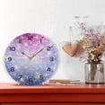thumbnail image 6 of SKYSONIC Space Galaxy Wall Clock 10 Inch Silent Non Ticking Round Clock Oil Painting Clock Easy to Read Clock for Living Room Bedroom Bathroom Home Decor, 6 of 7