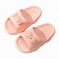 thumbnail image 4 of HCNTES Toddler Baby Slides Slipper Unisex Child Boys & Girls Slide Sandals for Kids Flip Flops Comfy Shower Slippers Beach Garden Shoes(Pink,13), 4 of 5