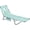 Teal, variant on Beach Lounge Chair, Reclining Beach Chairs Lay Flat, Sun Face Down Tanning Chair, Folding Camping Chairs Portable Camp Cot with Backpack Straps for Outdoor/Picnic/Lawn