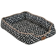 Precision Pet Ikat Snoozzy Drawer Pet Bed Navy 18" x 24"
