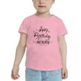 thumbnail image 2 of Happy Birthday Mommy! I Love You Funny Toddler T Shirts for Boys Girls (Pink, 3T), 2 of 5