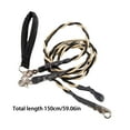 thumbnail image 2 of Durable Double Dog Leash for Outdoor Activities Heavy Duty Dog Walking Leash with Double Rope Design Comfortable Grip for Dog Owners Ideal for Two Dogs, 2 of 7