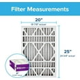 thumbnail image 2 of Filtrete NDP03-4IN-4 AC Furnace Air Filter Allergen, Bacteria & Virus, 20x25x4, 4 Count, 2 of 6