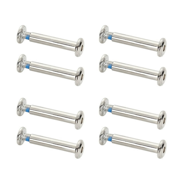Greeniant Tornillo de rueda 8X, pernos para patines, suministros de patinaje, accesorios mejorados, mano de obra fina, pieza reemplazada en línea de patinar Como se muestra 3.5 cm Greeniant OD032206-02