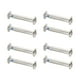 thumbnail image 4 of Eigraketly Tornillo de rueda 8X, pernos para patines, suministros de patinaje, tuerca de cabeza redonda, tamaño compacto, oscilación de larga Type2 NO2, 4 of 6