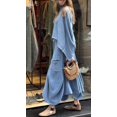 thumbnail image 6 of Women's Textured Top and Wide Leg Pants Set, Long Sleeve Casual Two Piece Outfit, 6 of 7