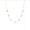 Gold, variant on A String Of Small Bead Titanium Steel Gold-plated Necklace Female Clavicle Chain