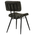 thumbnail image 4 of Misty Leather Upholstered Dining Chair Espresso (Set of 2), 4 of 11