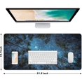 thumbnail image 2 of Extended Large Mouse Pad XXL Gaming Mousepad . x . Big Computer Keyboard Desk Pad Mouse Mat with Stitched Edges and Base for Office Gaming Marble, 2 of 7