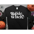 thumbnail image 2 of Women's Basic Witch Halloween Sweatshirt, Wiccan Shirt, 2 of 8