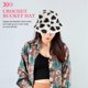 thumbnail image 2 of Crochet Bucket Hat for Personal Decoration with Casual Flannel Design, 2 of 4