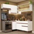 thumbnail image 2 of Cocina Integral Modular Madesa Reims 332cm Blanco, 2 of 5