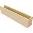 thumbnail image 5 of Ekena Millwork 6"W x 8"H x 36"L Block Woodgrain TimberThane Rafter Tail, Primed Tan, 5 of 6