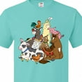 thumbnail image 4 of Inktastic Happy Farm Animals T-Shirt, 4 of 5