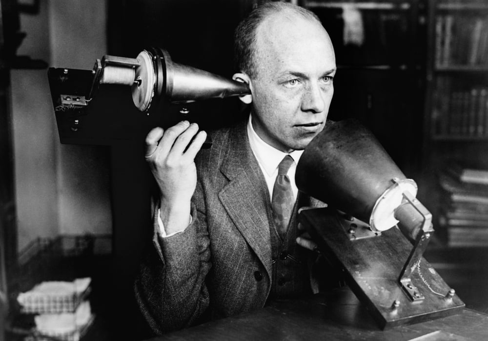 BellS Telephone C1920 Ndemonstration Of Alexander Graham BellS